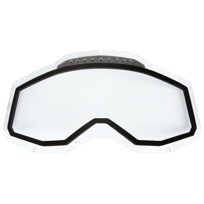 100% Goggle Replacement Lens - Dual Pane Vented - Compatible with Racecraft 2, Accuri 2, and Strata 2 Goggles