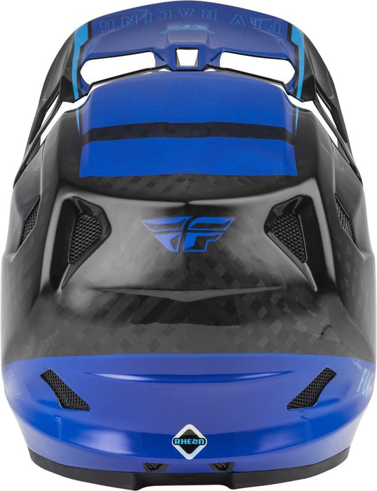 Fly Racing WERX-R Adult Carbon Cycling Helmet (Blue, Small)