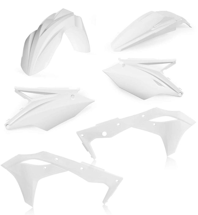 Acerbis Plastic Kit (WHITE) For 19-20 KAWASAKI KX250