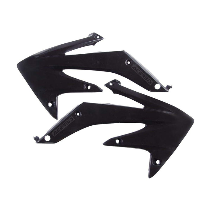 Acerbis Radiator Shroud Set (Black) for 05-08 Honda CRF450R