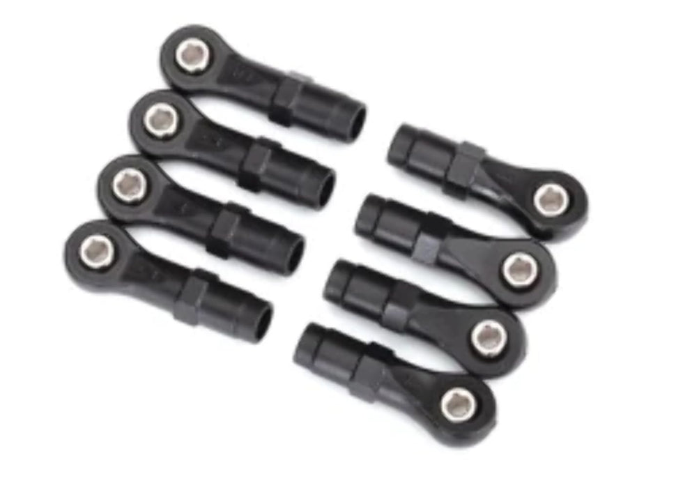 Traxxas 8149 Extended Rod Ends with Hollow Balls Black