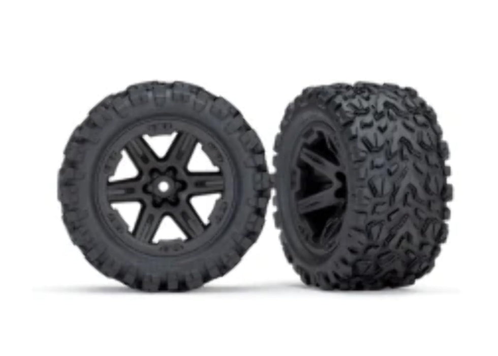 Traxxas TRA6774 Tires/Wheels Assembled Glued (2.8')