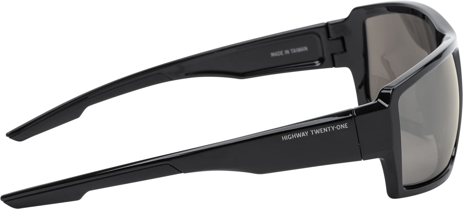 Highway 21 Masterson Sunglasses Black Oleophobic Hydrophobic Coating