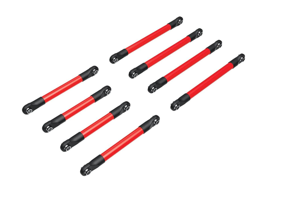 TRX-4M SUSP LINK SET F&R ALUM BLUE (TRA9749-RED)