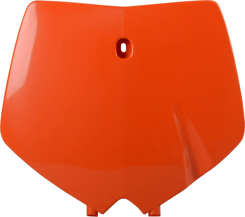 Polisport Number Plate (Orange) for 98-02 KTM 250SX