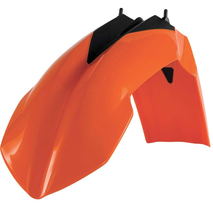 Acerbis Front Fender (Orange) Compatible With 07-12 KTM 250SX