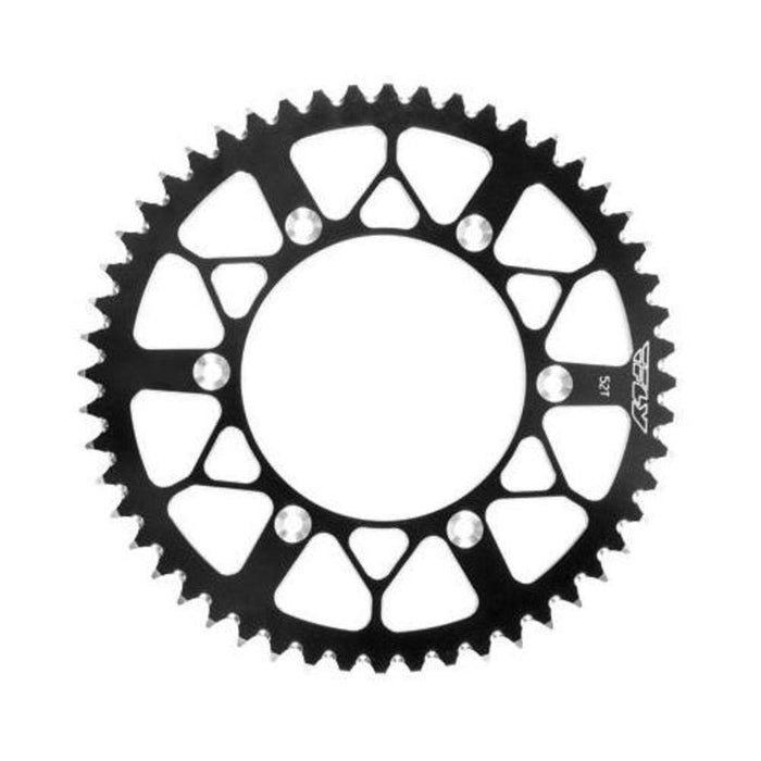 Fly Racing Rear Sprocket Compatible for Yamaha YZ85 2002-2017 - Black / 47T