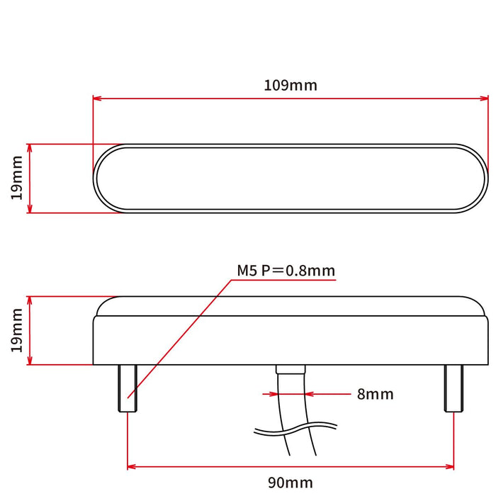 DRC Flex-3 Taillight D45-29-316