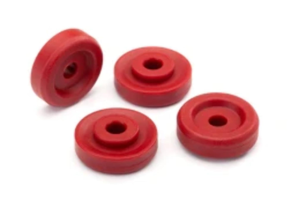 Traxxas 8957R - Maxx Wheel Washers Red