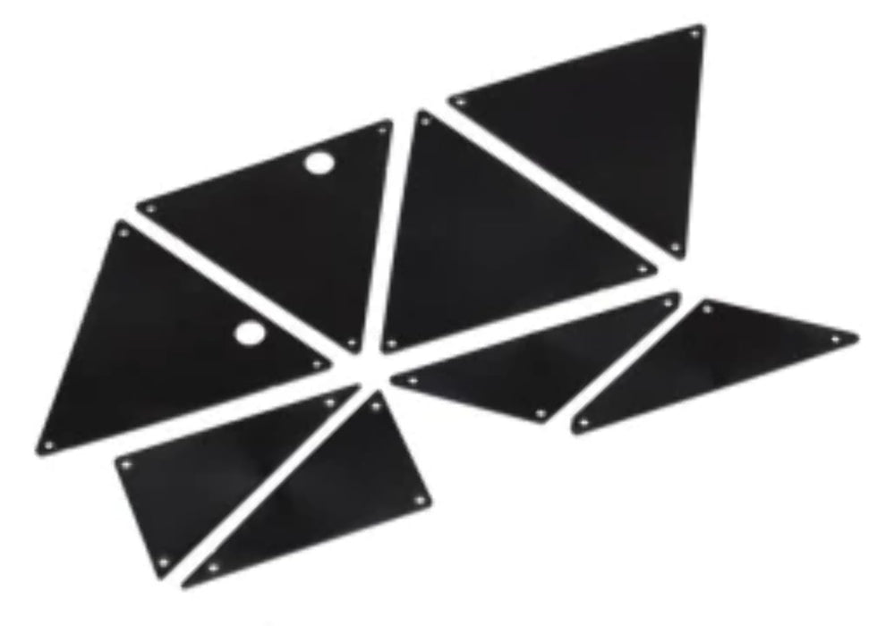 Traxxas 8434 Tube Chassis Inner Panels Black