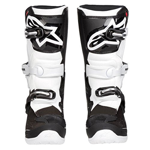 Alpinestars Youth Tech 7S Motocross Boot, Black/White, 3