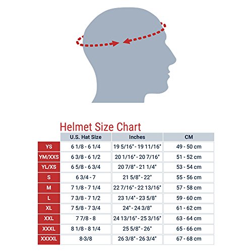 GMAX G011035 Helmet Shields, Clear, One Size