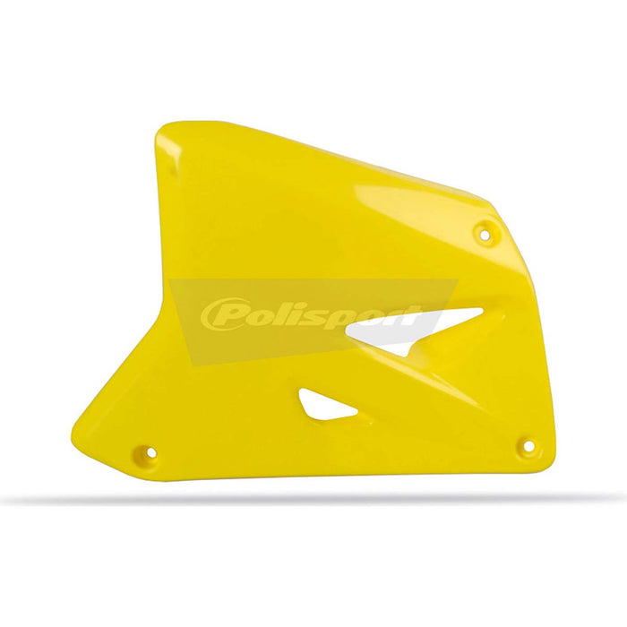 Polisport Radiator Shroud Set (YELLOW) For 02-23 SUZUKI RM85