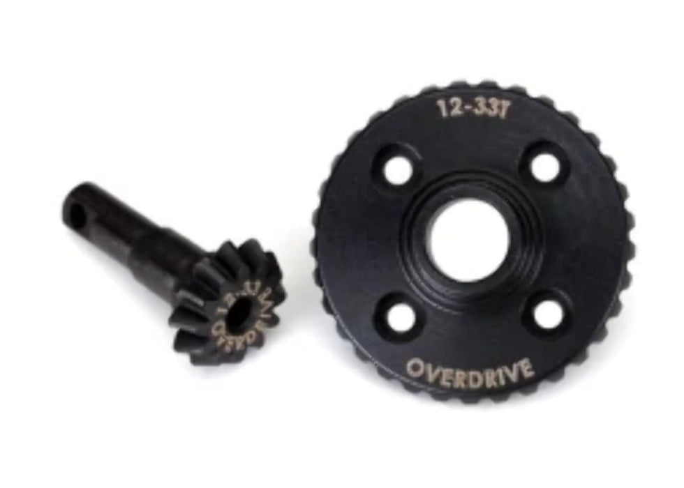 Traxxas 8287 TRX-4 12T 33T RC Racing Car Transmission Differential Machined Overdrive Ring and Pinion Gear