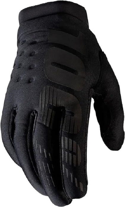 100% Brisker Gloves Black Xl 10003-00003