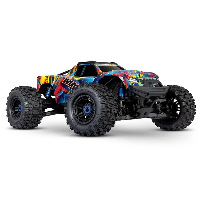 TRAXXAS Maxx Wide Colourful 1:10 RC Model Car Monster Truck 4WD RtR 2.4GHz