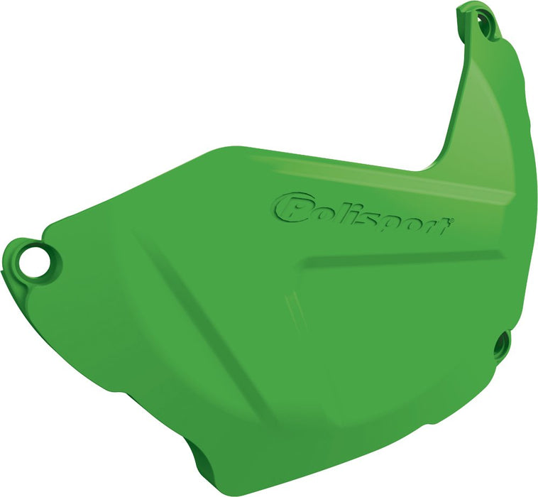 Polisport Clutch Cover Guard (Green 2005) for 16-18 Kawasaki KX450F