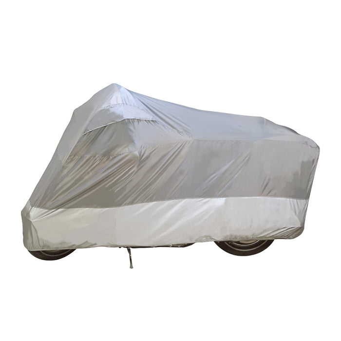 Dowco Guardian 26010-00 UltraLite Water Resistant Indoor/Outdoor Motorcycle Cover: Grey, Medium