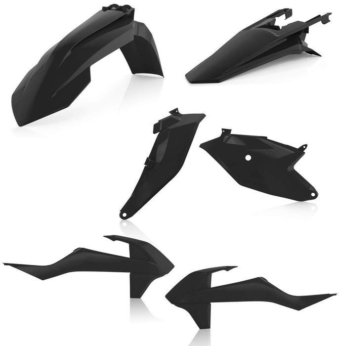 Acerbis Standard Plastic Kits For Ktm - Black (2686010001)