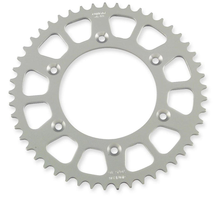 Sunstar Aluminum Rear Sprocket (520 / 45T) (Silver) Compatible With 01-09 SUZUKI GSXR600