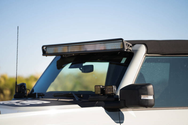 DV8 Offroad 21-22 Ford Bronco 52-Inch Straight LED Light Bar Mount LBBR-01