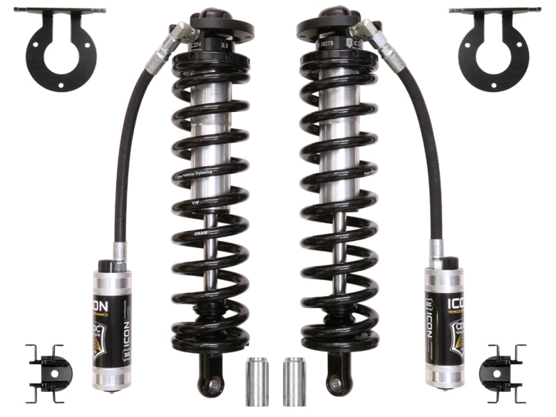 ICON 2005+ Ford F-250/F-350 Super Duty 4WD 4in 2.5 Series Shocks VS RR CDCV Bolt-In Conversion Kit 61721C