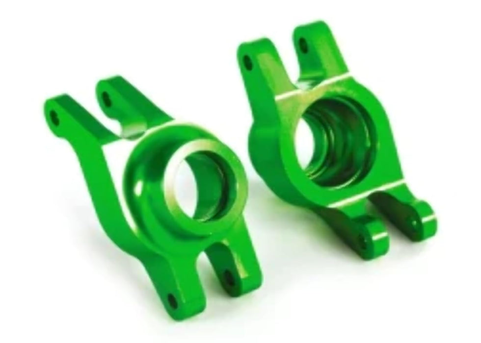 Traxxas 8952G Carriers Stub Axle (Green-Anodized 6061-t6 Aluminum) (Rear) (2)