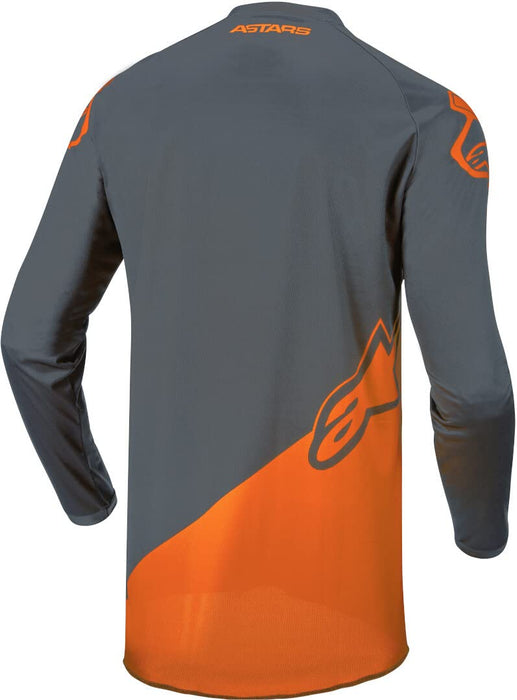 Alpinestars Youth Racer Compass Jersey Black/Yellow Fluo/Coral Ym (3772122-1534-M)