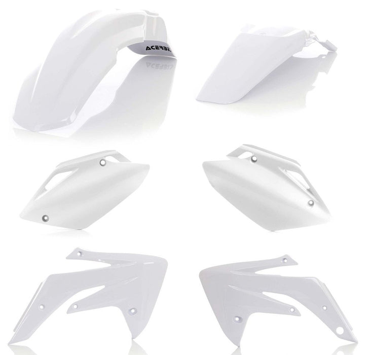 Acerbis Plastic Kit (White) Compatible With 07-19 HONDA CRF150R