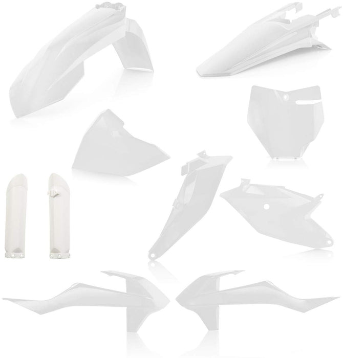 Acerbis KTM Full Plastic Kit-SX 85-18-24-White