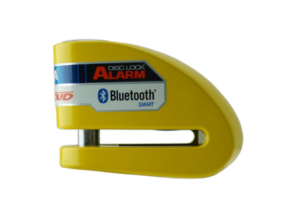 MOTO HEAVEN Xena XX10 Alarm DISC Lock 3.3 X 2.4 (Yellow) 56-9668