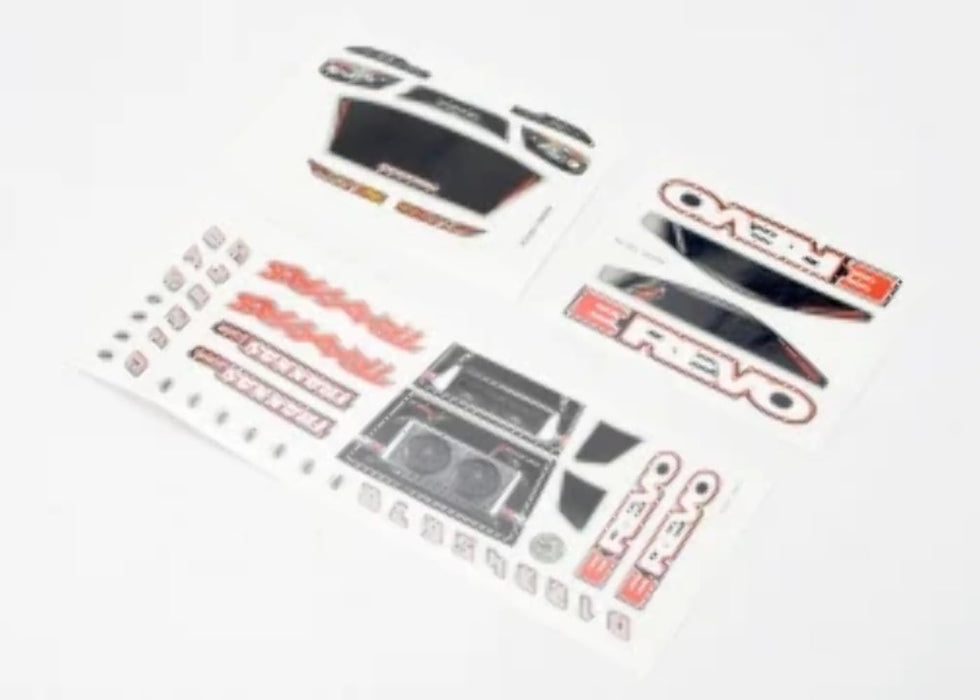 Traxxas 7114 Decal Sheets 1/16 E-Revo