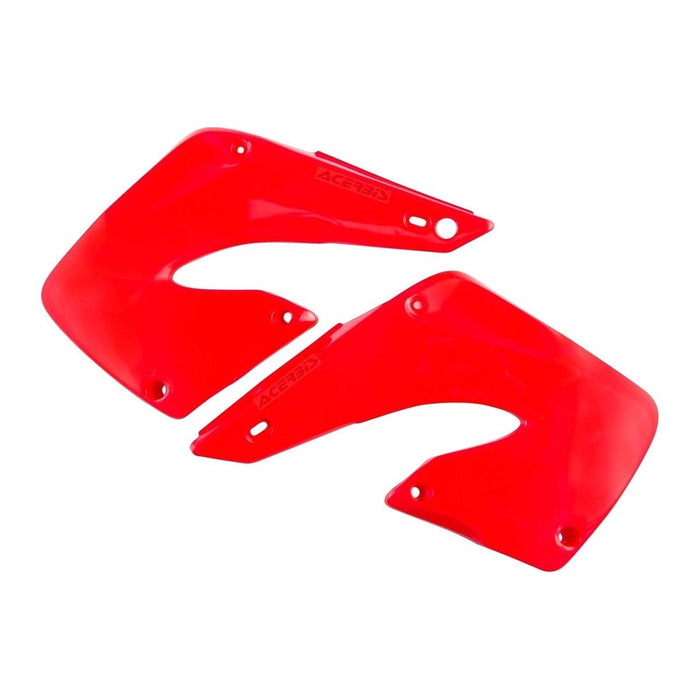 Acerbis Radiator Shroud Set (Red) for 00-01 Honda CR250