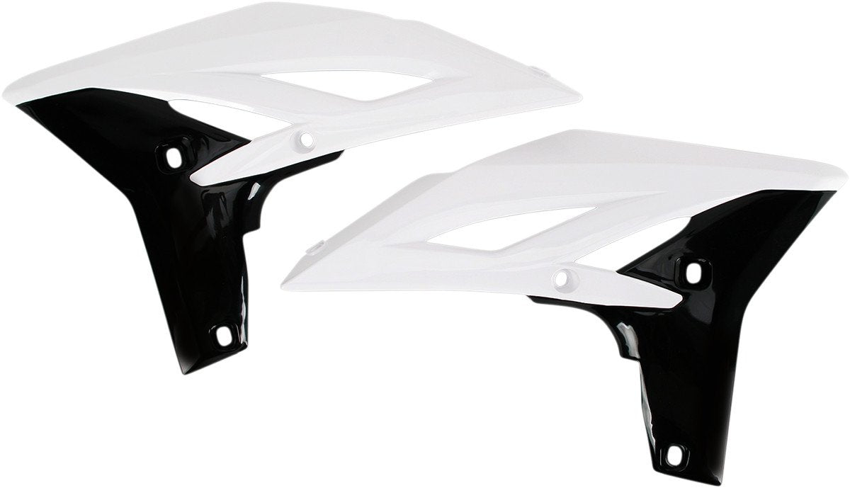 Acerbis Radiator Shroud Set (White) for 10-13 Yamaha YZ250F