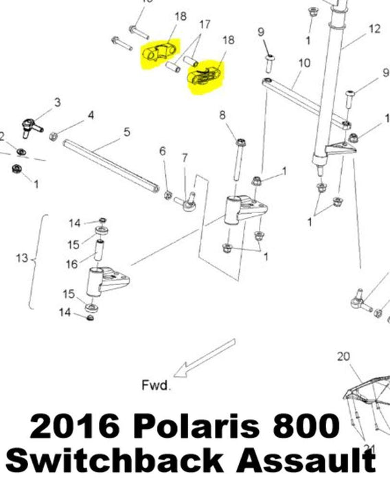 SM-08750 Sp1 Steering Block Kit Pol