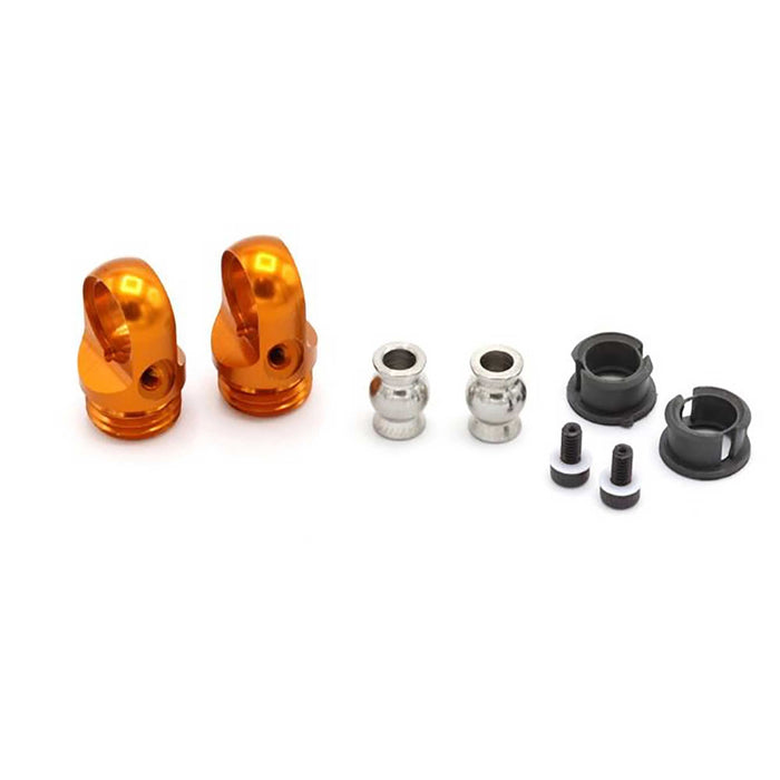 Vanquish Products S8E Machined Aluminum Shock Cap Orange Vpsirc00515 Electric Car/Truck Option Parts VPSIRC00515