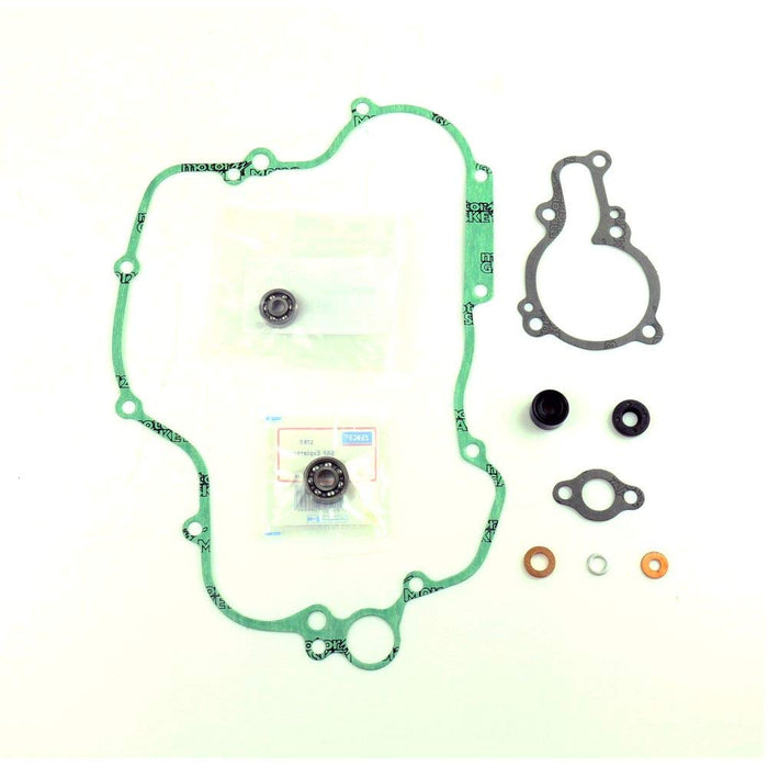 Water Pump Gasket Kit with Bearings for KAWASAKI KX 125 1994-2002