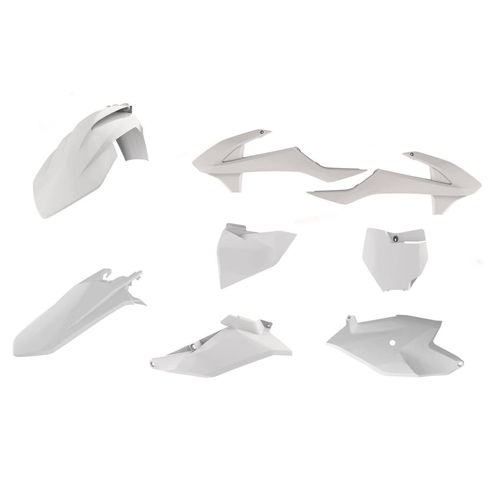 Polisport Complete Replica Plastic Kit White