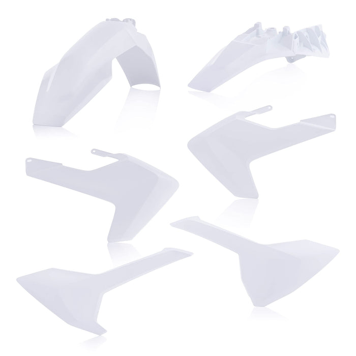 Acerbis Plastic Kit (20 WHITE) For 18-22 HUSQVARNA TC85