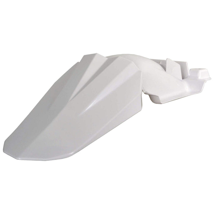 Polisport Rear Fender (White) for 08-11 Husqvarna TC250