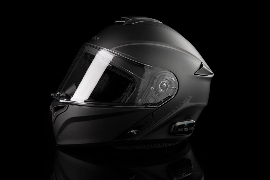 Sena Outrush R Solid Helmet Medium Matte Black