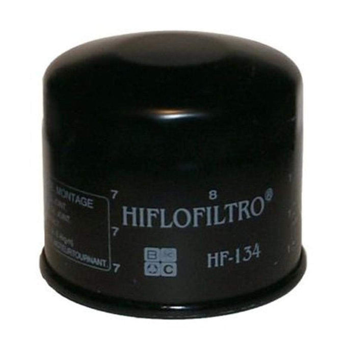 Hiflofiltro HF134 Premium Oil Filter, Black