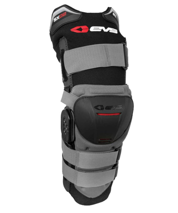 EVS SX02 Knee Brace, Size: Md, Primary Color: Black, Distinct Name: Black, Gender: Mens/Unisex XF72-3157