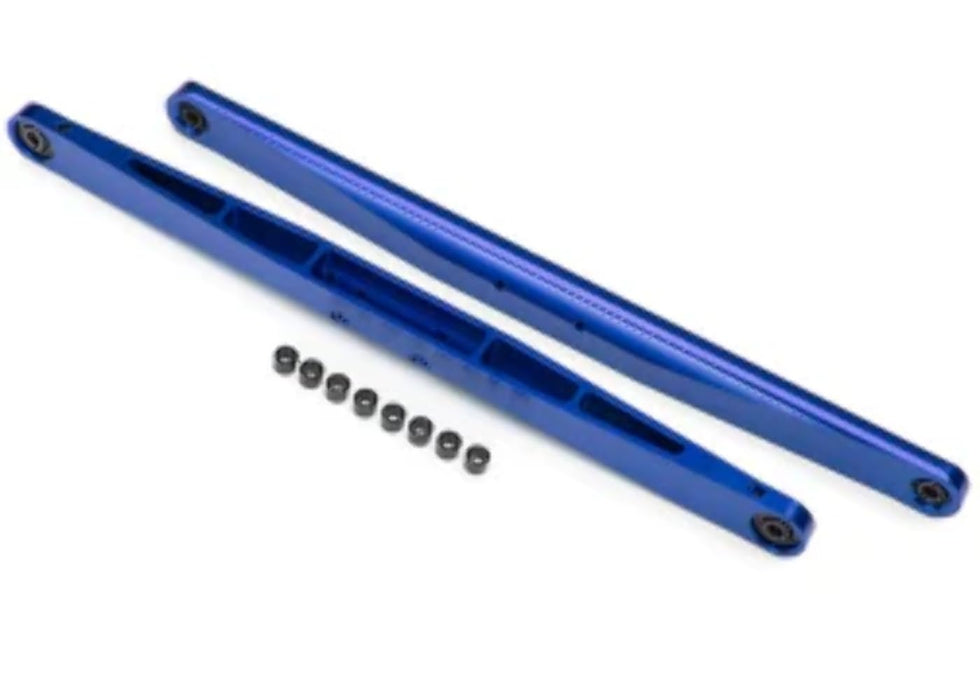 Traxxas 8544A/R/X UDR Unlimited Desert Racer Aluminum Trailing Arms (2) Assembled with Hollow Balls (Blue)