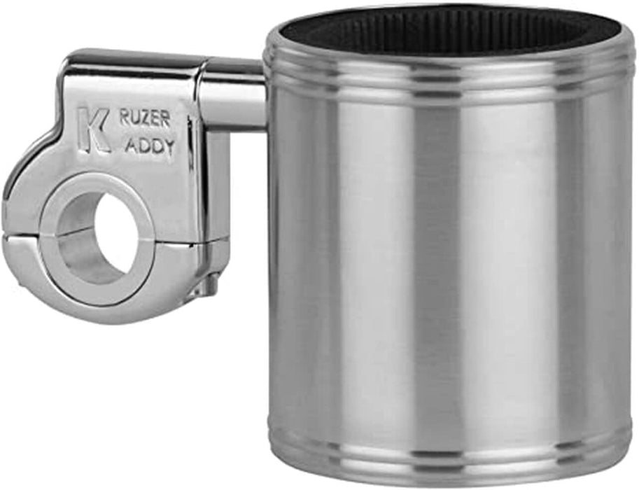 Kruzer Kaddy Natural Stainless Steel Cup Holder Bar Mount