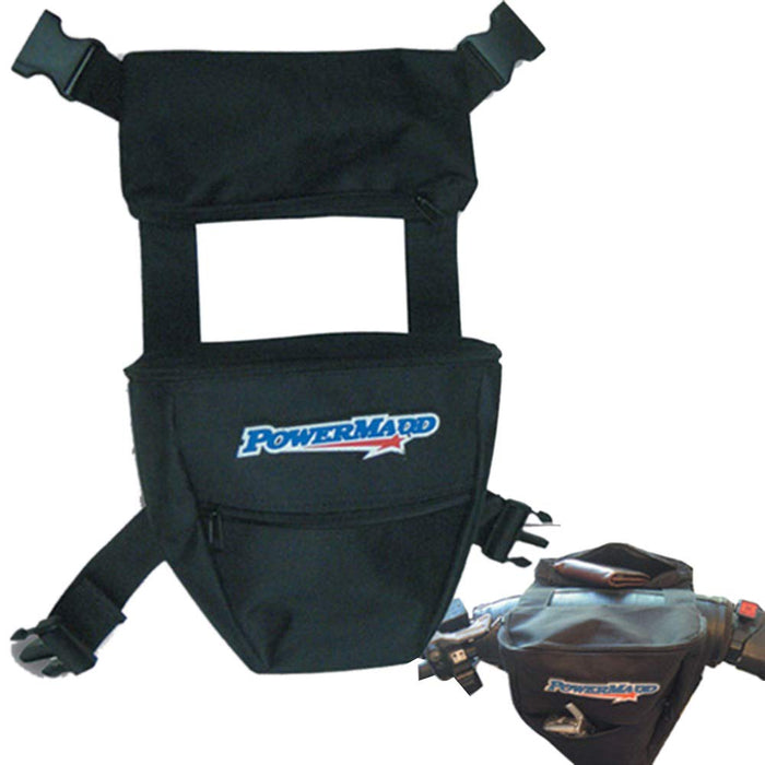 PowerMadd 73602 Black Bar Bag Deluxe (Hat Sack Deluxe)