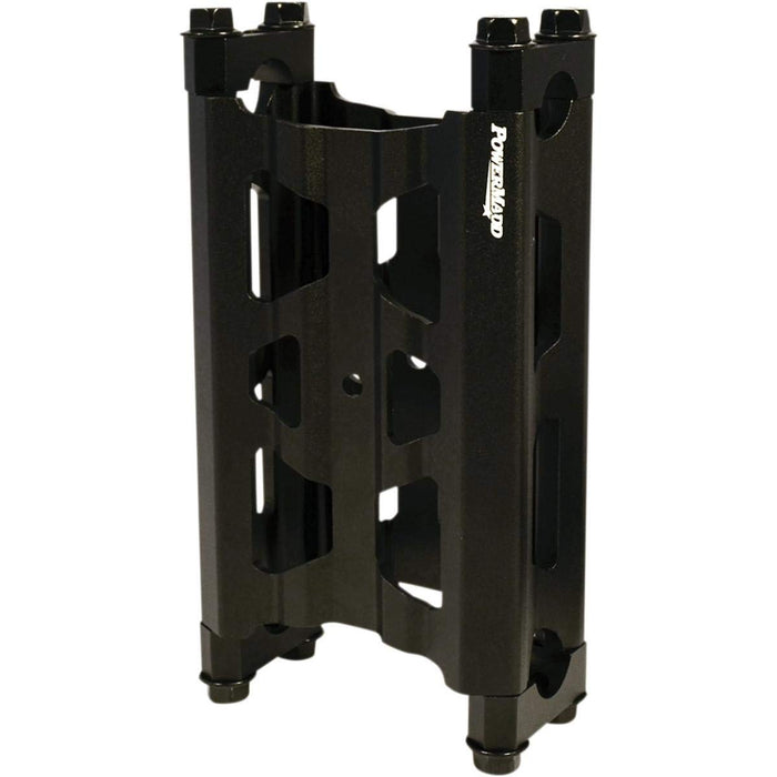 PowerMadd"Wide Pivot Riser 6"" (with clamps & bolts)", black