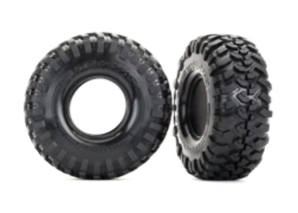 Traxxas 8170 2.2" Canyon Trail Tires with Foam Inserts Black