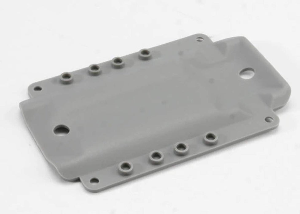 Traxxas Skidplate Grey: 4908 T-Maxx 3.3