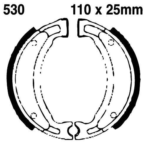 EBC Brakes 530 Brake Shoe